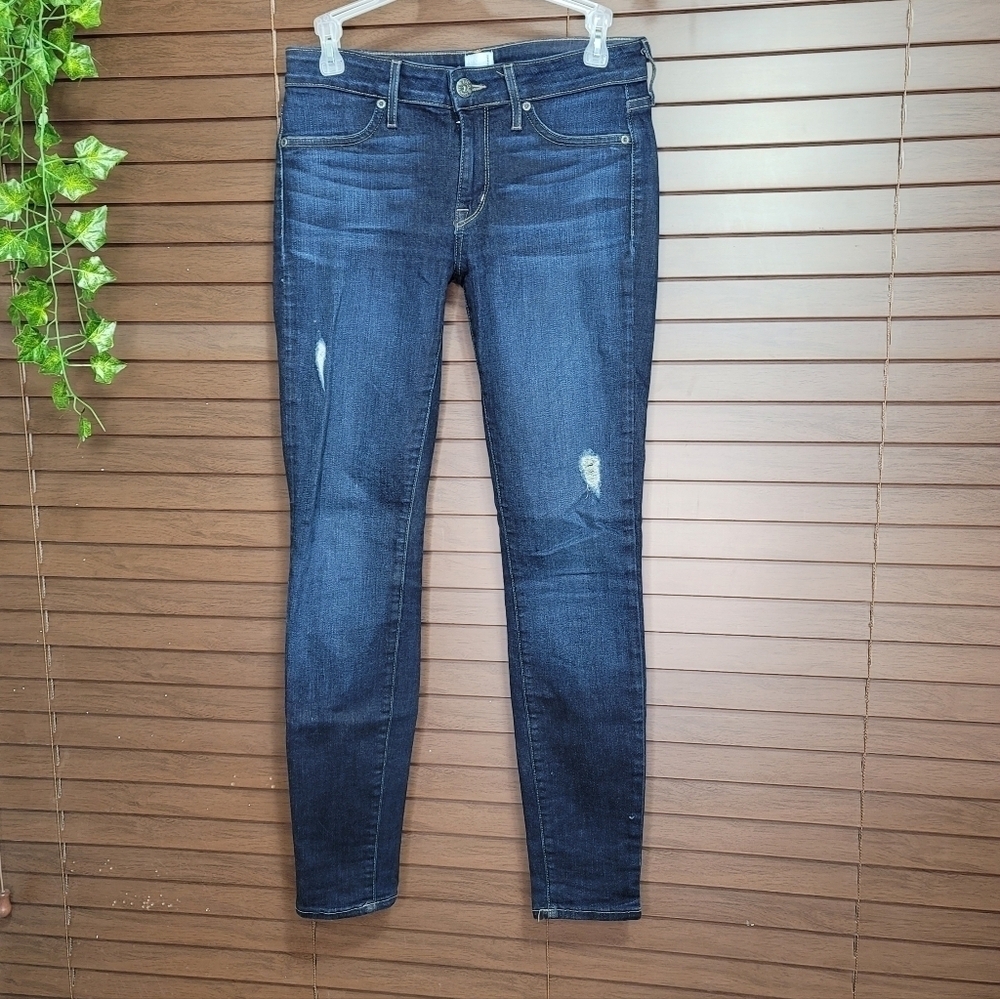 Rich & Skinny 'Heartbreak' Distressed Midrise Skinny Womens Jeans Size 27